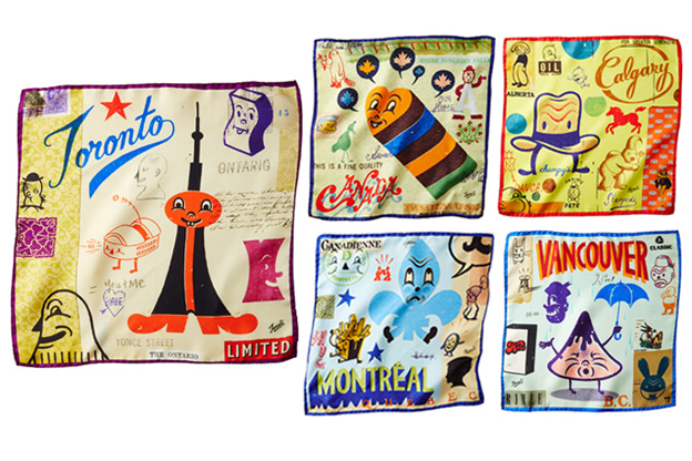 Gary Taxali Pocket Squares