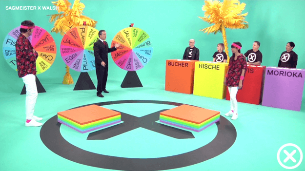 Sagmeister Walsh gameshow